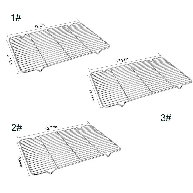 Решетка для барбекю и гриля, сетка для духовки, проволока из нержавеющей стали для приготовления на пару кебаба, решетка для барбекю, кухонные инструменты, полка для слива
