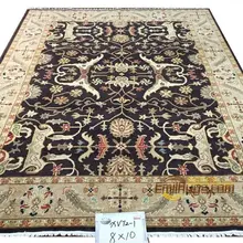 Один экспорт турецкие ковры ручной работы OUSHAK Ozarks ковер из чистой шерстяной XVT2-1 8x10gc47zieyg28