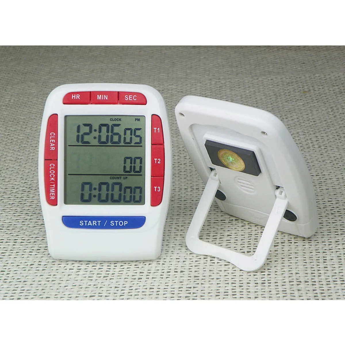 Digital Clock Laboratory Magnetic Countdown 3 Channel Alarm Clock Eletronic Timer Kitchen Electrotimer Clocks Horologe