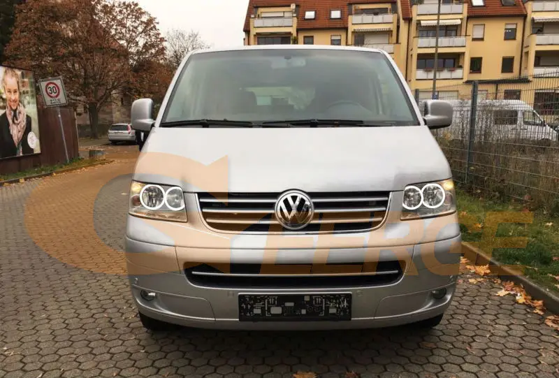 Для Volkswagen VW Multivan T5 2003-2009 отличное Ультра яркое освещение CCFL ангельские глазки комплект Halo Кольцо