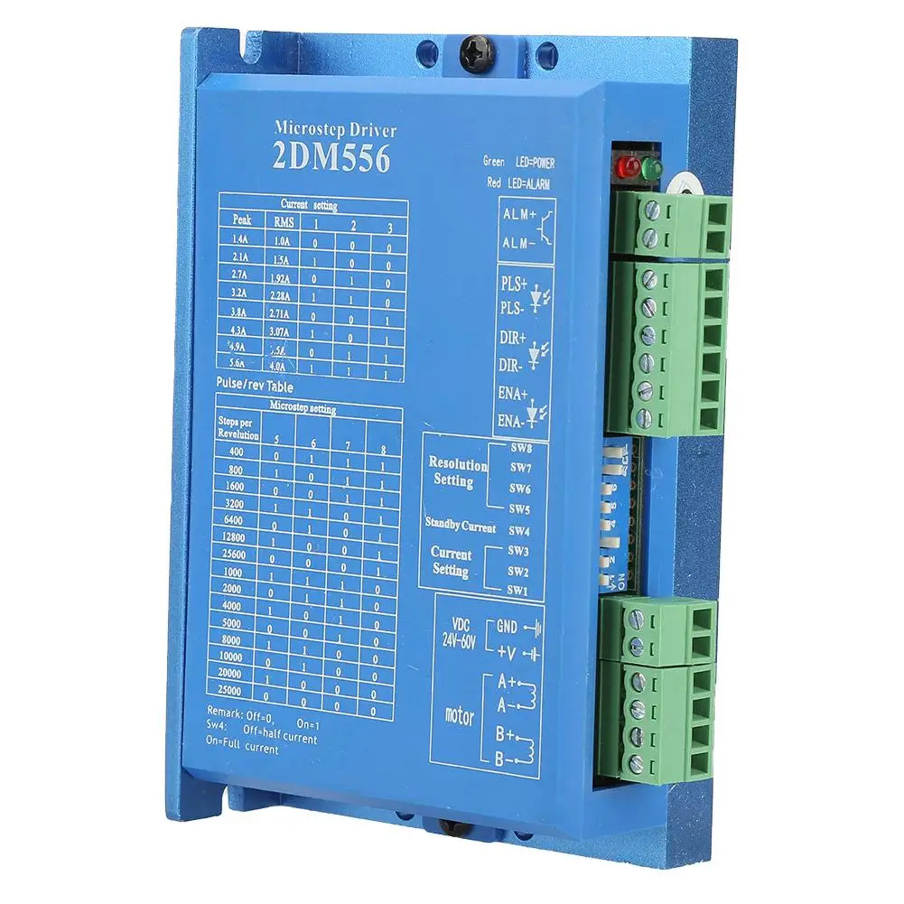 

step motor 2DM556 2 Phase Stepper Motor Driver For 57/60 Stepping Motor brand NEW