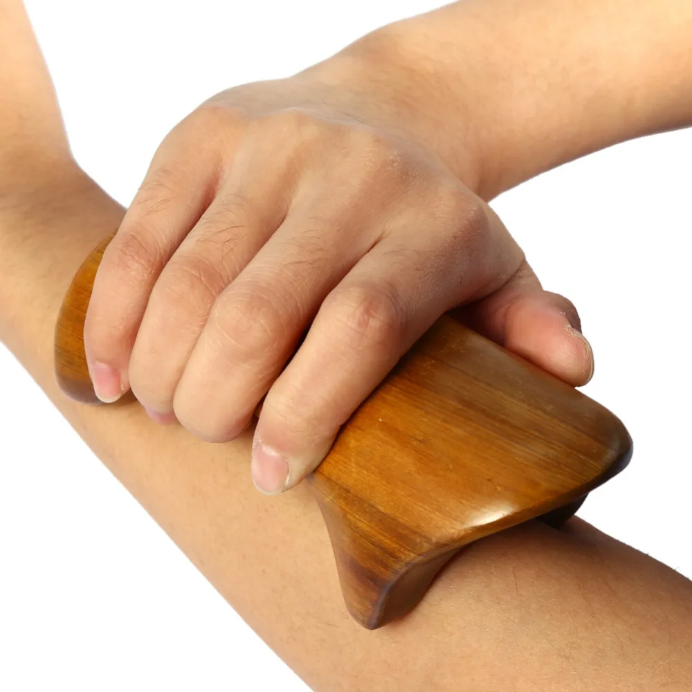 Деревянный традиционный 5 стилей вьетнамский ароматный деревянный тело Ноги рефлексотерапия иглоукалывание тайский массаж роликовая терапия Коричневый Макияж инструмент