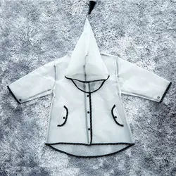 Fancytime непромокаемая куртка EVA для мальчиков, детский плащ для девочек, ветрозащитное пончо для детского сада, Детская непромокаемая одежда