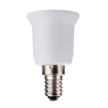 

New Hot 4 Pcs Socket Adapter E14 to E27 Bulb Lamp Adapter Converter Lamp Holder Converter