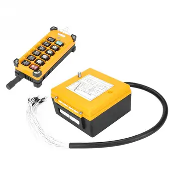 

12 Buttons Hoist Lift Controller Crane Chain Hoist Push Button Switch Lifting Remote Controller System High Quality