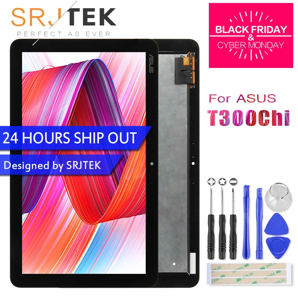 

12.5" Display For Asus T300chi T3Chi T300 Chi LCD Display Matrix Touch Screen Digitizer Sensor Assembly B125HAN01.0 LQ125T1JX03C