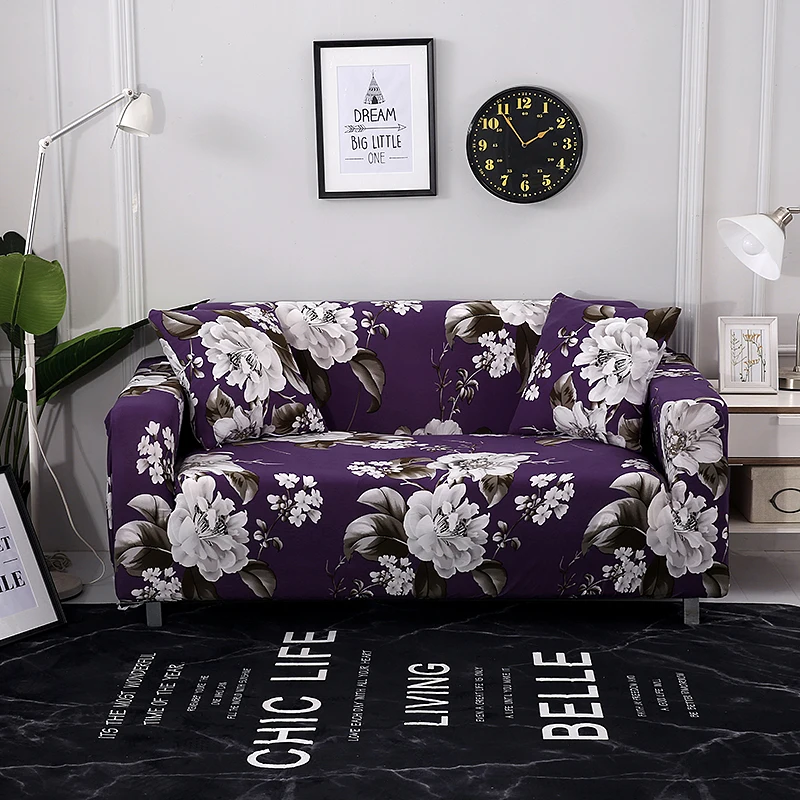 

Sofa Cover Tight Wrap All-inclusive Slip-resistant Elastic Sofa Towel Corner Sofa-slipcovers Couch Cover Loveseat rekbare 37