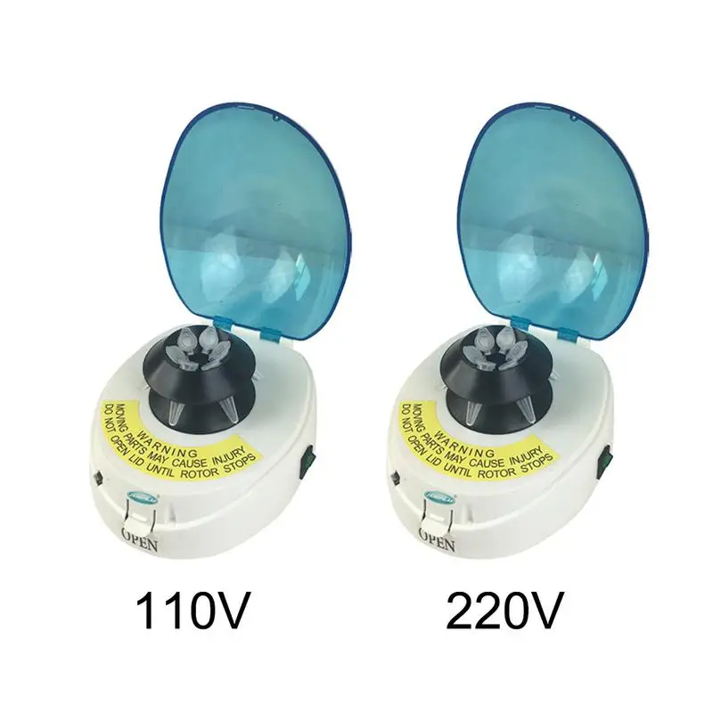 

Mini Centrifuge Lab Centrifugal Low Speed Engine 4000rpm Testing Machine 0.2ml-2ml Centrifuge Tube