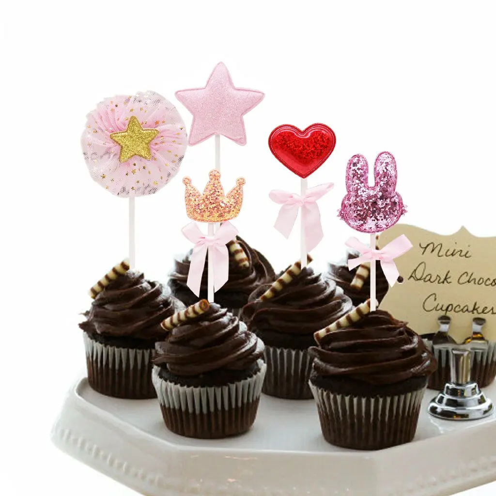 5pcs Bag Cake Topper Kids Birthday Party Supplies Insert Card Cake Cupcake Flag Heart Crown Star Rabbit Shape Decor Wedding Cake Decorating Supplies Aliexpress 5pcs Bag Cake Topper Kids Birthday Party Supplies Insert Card Cake Cupcake Flag Heart Crown Star Rabbit Shape Decor Wedding Cake Decorating Supplies Aliexpress