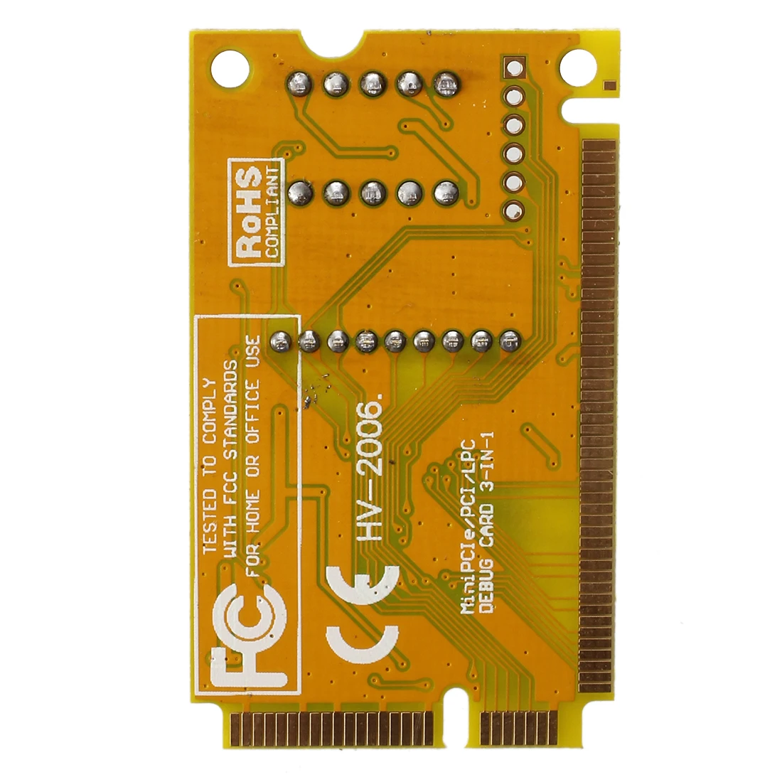 Диагностическая карта для ноутбука 2 значный мини PCI/PCI E LPC пост анализатор