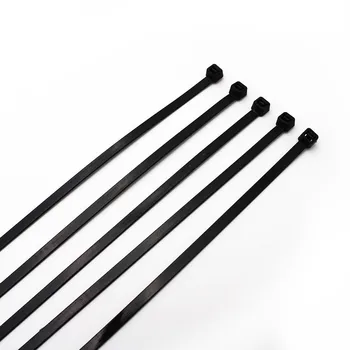 

Self-locking Plastic Nylon Fasten Zip Wire Wrap Strap100pcs/bag Various Specifications White/Black