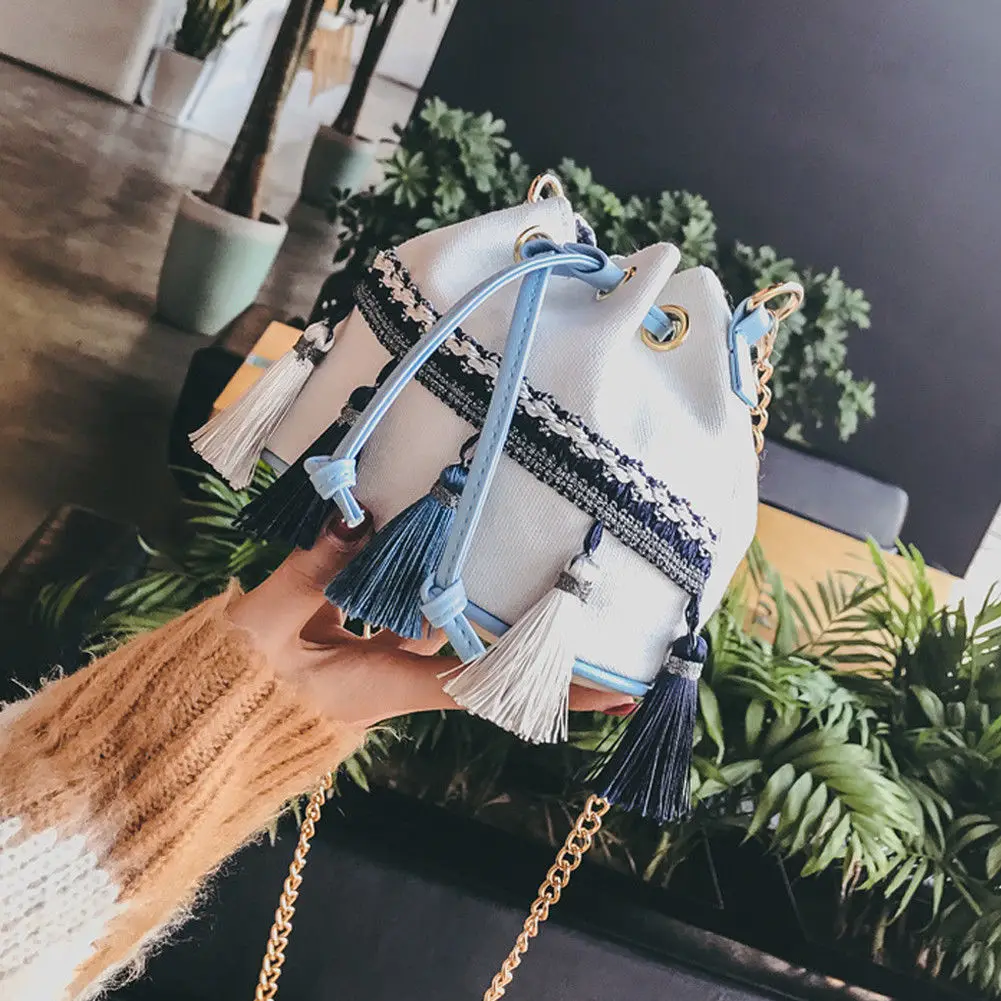 

Fashion Lady Women Tassel Handbag Shoulder Bags Tote Purse Clutch Boho Messenger HandBags