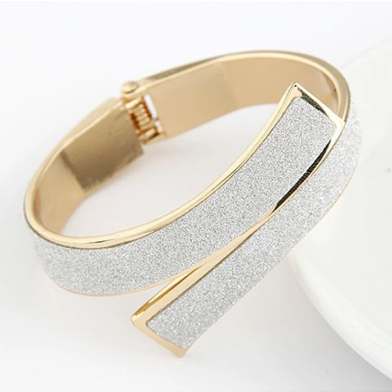 Pulseras Fashion Gold Color Cuff Bracelets & Bangles for Women Men Jewelry Female Charm Bracelet Pulseiras Bijoux Accessories