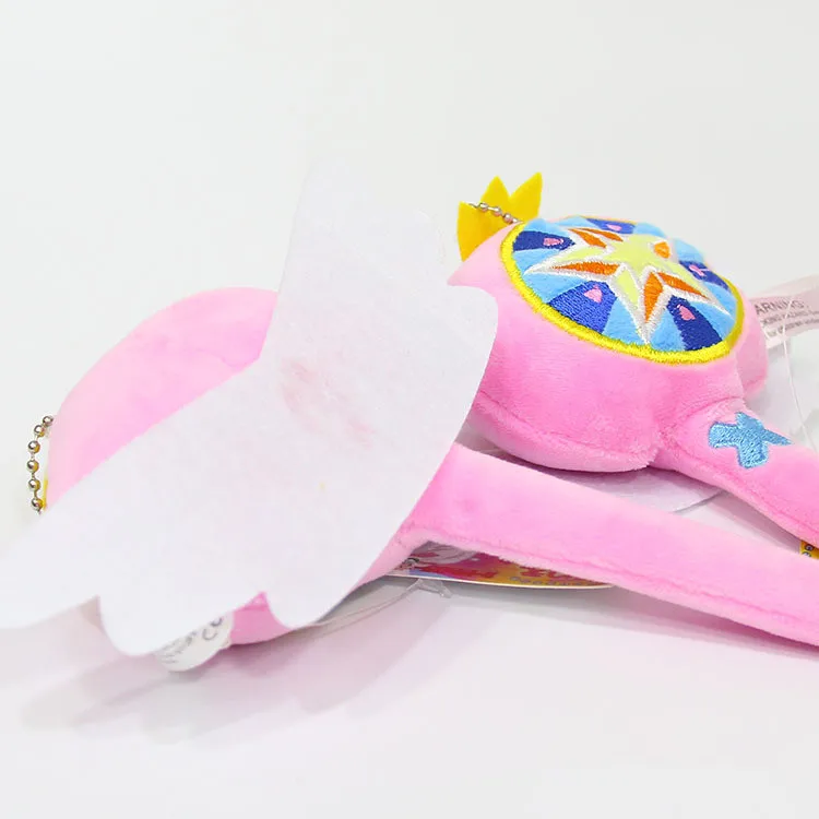 Карта Captor Sakura новая звезда волшебная палочка плюшевый брелок мультяшный
