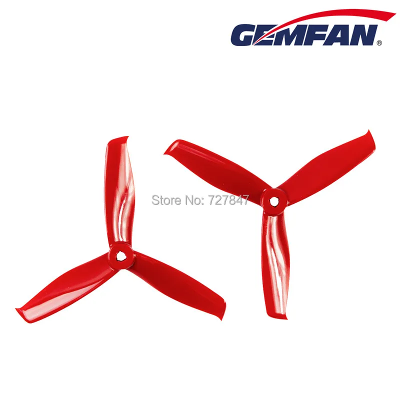 12 пар/24 шт Gemfan Hulkie 5055 3 лезвия cw ccw пропеллер prop совместимый 2205 бесщеточный