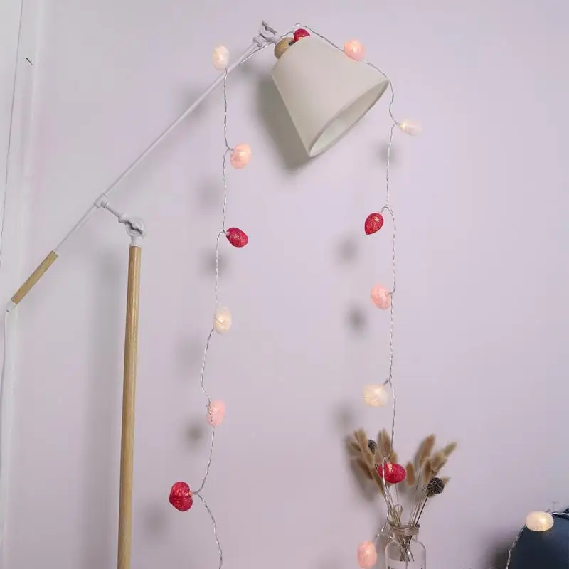 LED String Fair Lights Novel Heart-shaped String Light Home String Lamp for Hotel Girl Bedroom Store Proposal