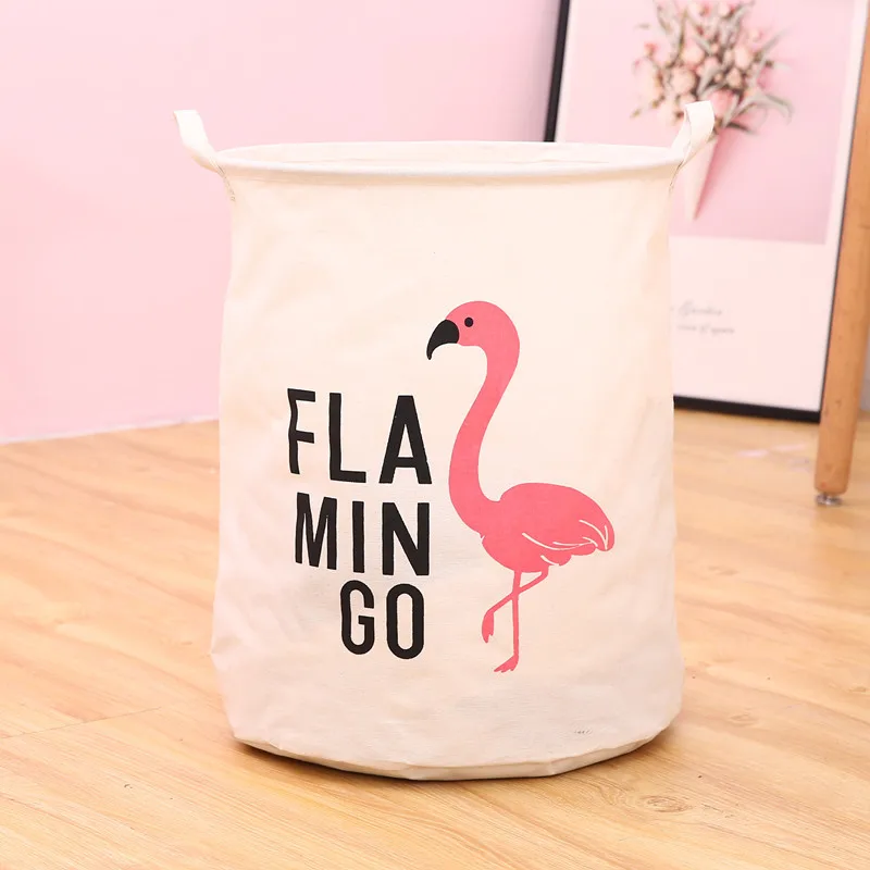 Dirty Clothes Basket Toys Receive Bucket Large Foldable Cotton Cloth Washing  Storage Basket Clothes Basket Waterproof Basket