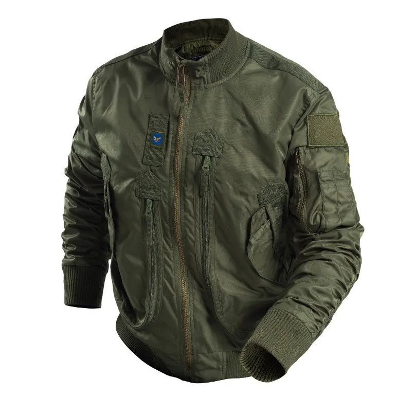 

2019 Ma-1 Army Air Force Fly Pilot Jacket Man Tactical Military Combat Bomber Jacket High Quality Windproor Spring/Autumn Coat