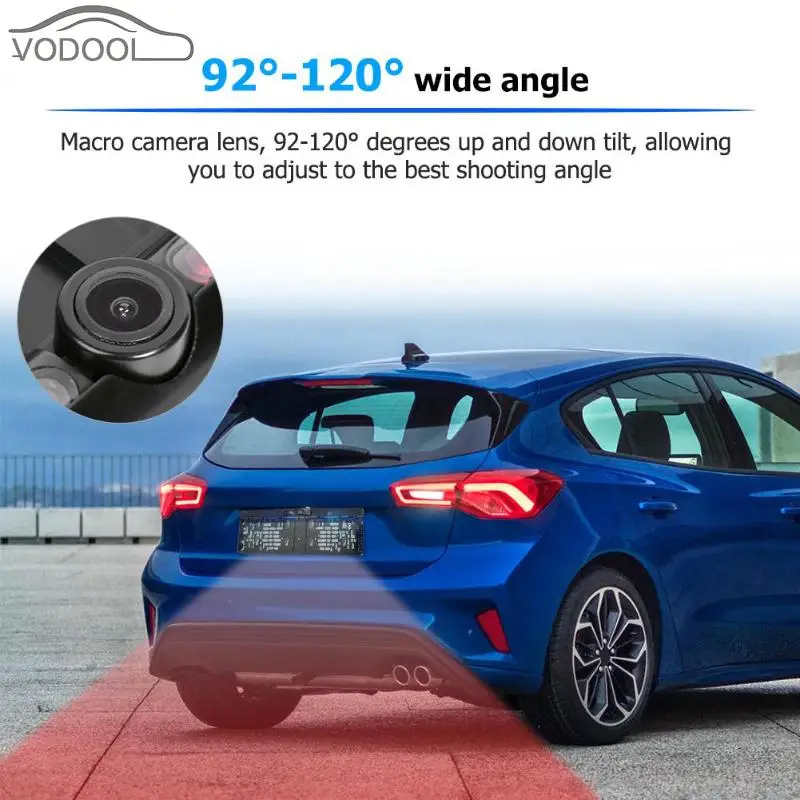 

Auto EU Car License Plate Frame Rear View Camera IR Night Vision Waterproof Car Rear View Reversing Parking Camera Car Styling