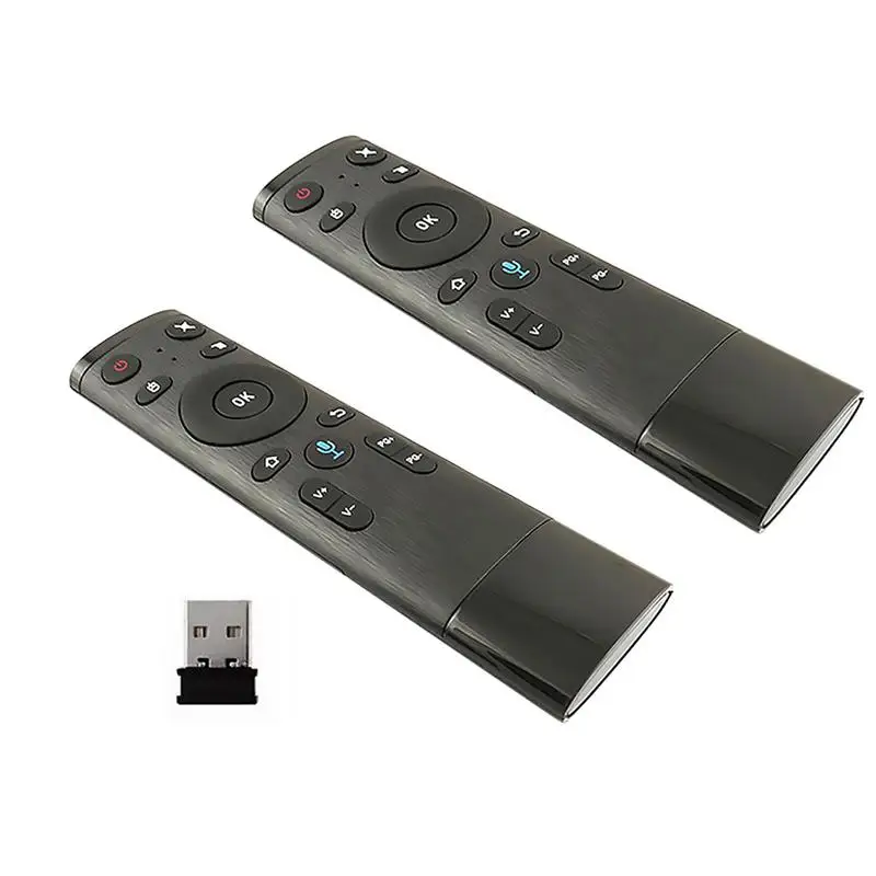 

Q5 Bluetooth/2.4GHz Remote WIFI Voice Remote Control Air Mouse With USB Receiver For Smart TV Remote Android Box-Type 1