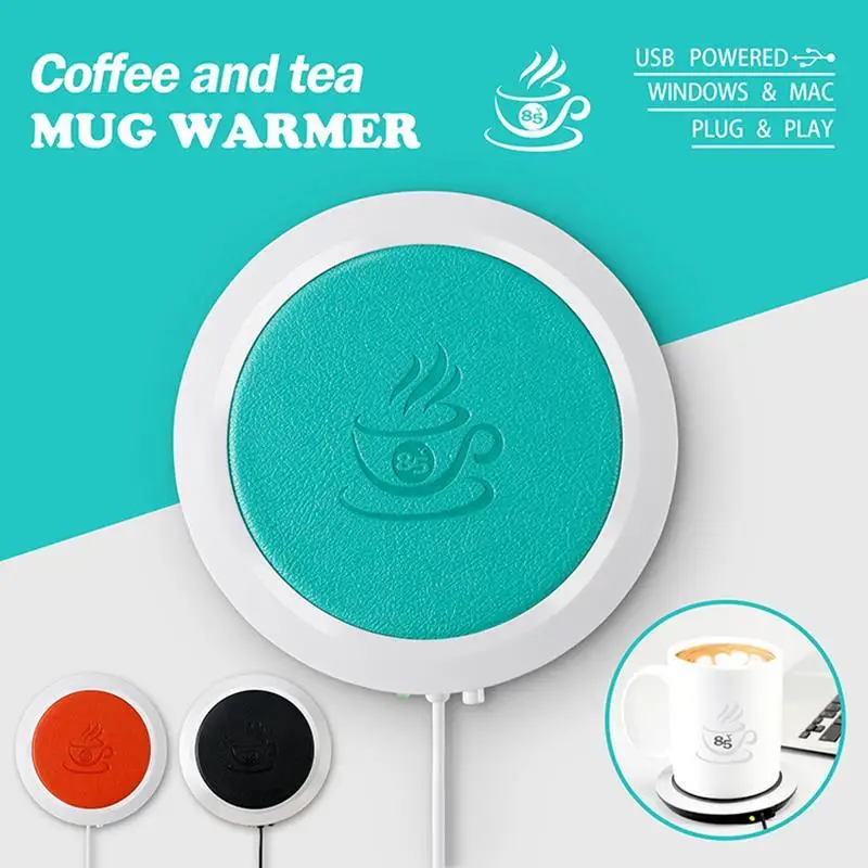 

Cup Coaster Heat-Resistant Electric Insulation Coaster USB Warm Cup Mat Warmer Pad Heating Device Coffee Tea Warmer Pad Mat