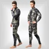 Traje de neopreno de 3mm para hombre, traje de neopreno completo, cálido para invierno, natación, buceo, surf, pesca submarina S/M/L/XL/XXL/XXXL ► Foto 2/6