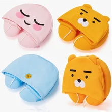 Plush Pillow Ryan Apeach U Type with Hat Friends Korean Cartoon Doll PP Cotton and Stuffed Toy Sleeping Pillow Plush Pillow Ryan Apeach U Type with Hat Friends Korean Cartoon Doll PP Cotton and Stuffed Toy Sleeping Pillow