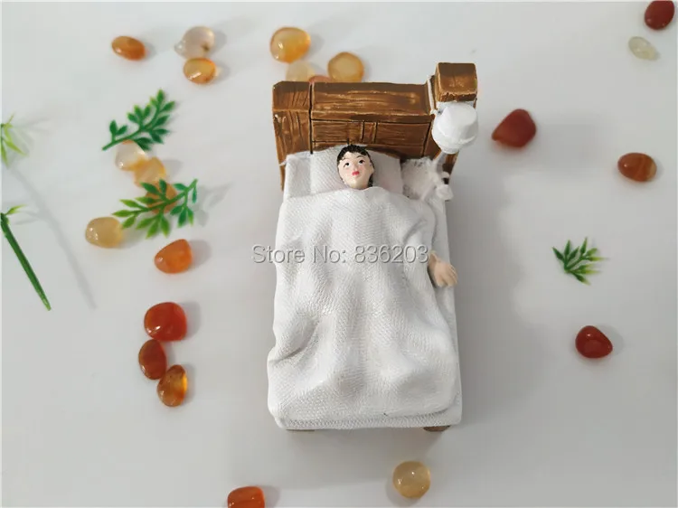 3 шт./компл. Реплика из смолы с человеческим черепом украшение для дома на