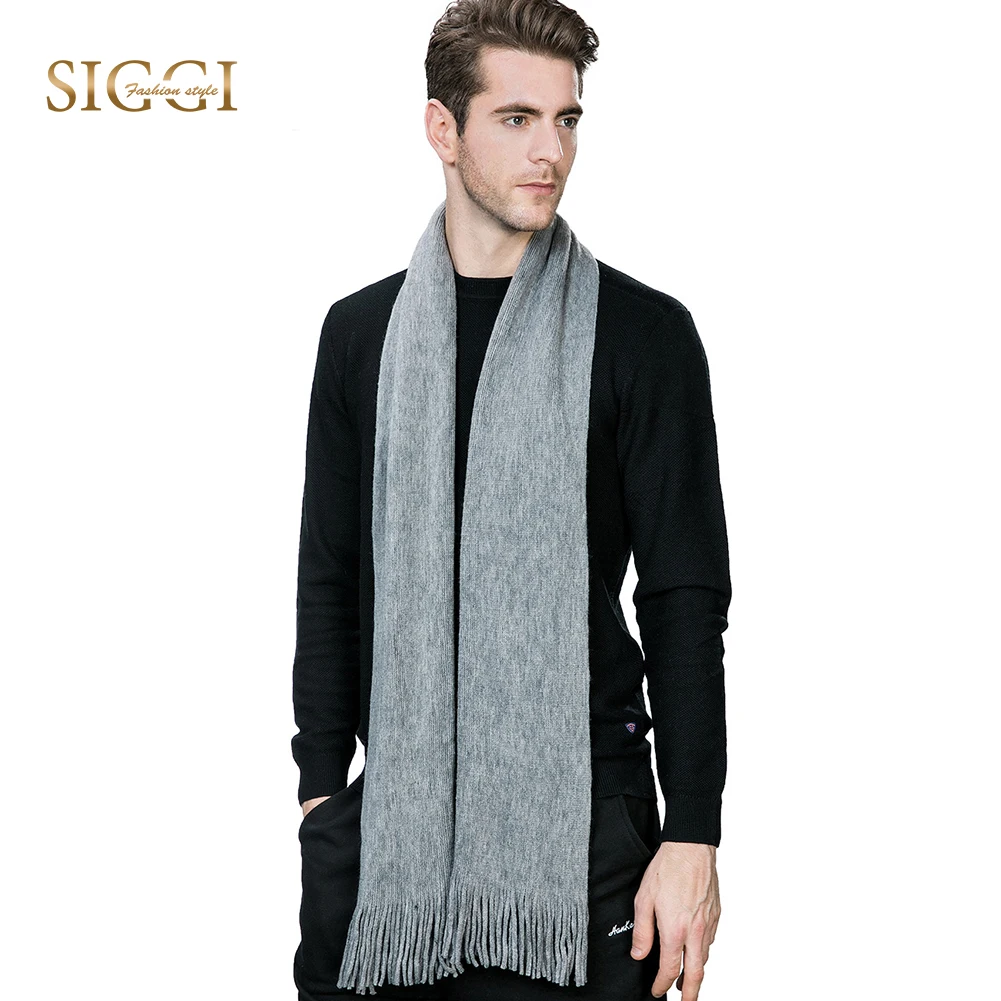 Men Chunky Scarf White Scarf For Women Winter Men's Chunky