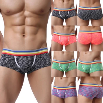 

THEFOUND HOT Men's Lingerie Underwear Boxer Panties Mini Underpants L-3XL