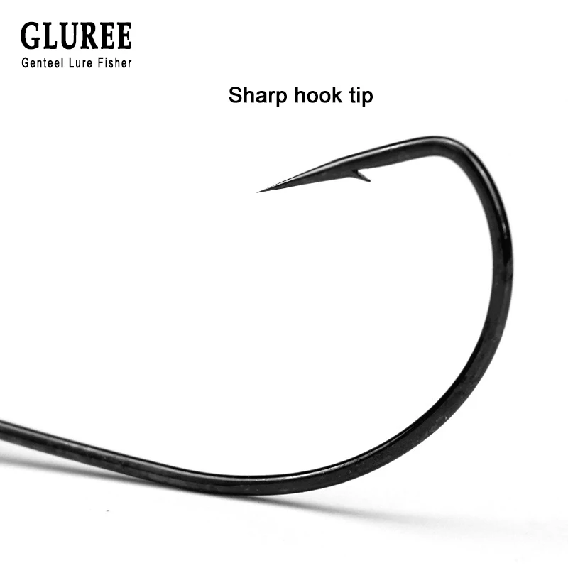 GLUREE 5 шт. 3 8g 7g 7 5g 10 приманка со свинцовым крючок рыболовный рукоятка джига крючки