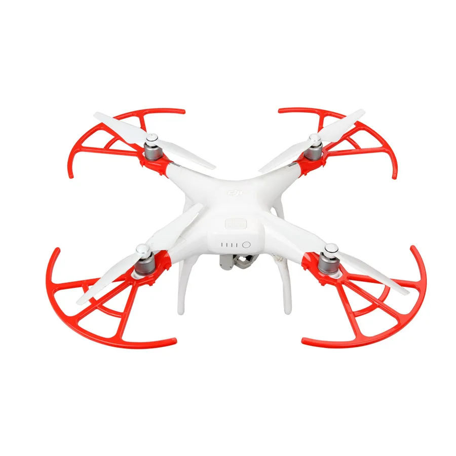 

4pcs/set Propeller Guard Prop Bumper Snap on/off Quick Release For DJI Phantom 4/4 Pro Drone Protector Anti-Crash Circle