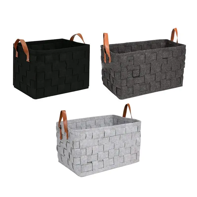 

Foldable Storage Basket Book Holder Laundry Storage Box With Handle Large Toys Towel Dirty Clothes Organizer Bag Home Supplies