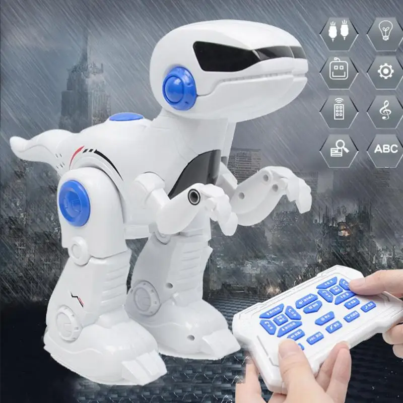 

Electric RC Intelligent Dinosaur Tyrannosaurus Rex Model Toys Children Kids Educational Toy Gifts