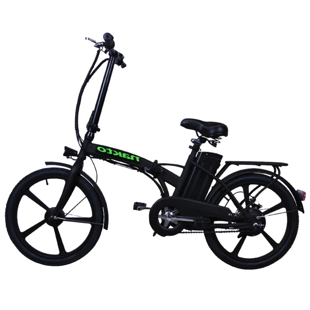 Perfect Folding Bicycle 36v12. 5ah Battery Lithium Electric Electronic Throttle Bike250w City High Speed Mini Folding Electric Bicycle 0