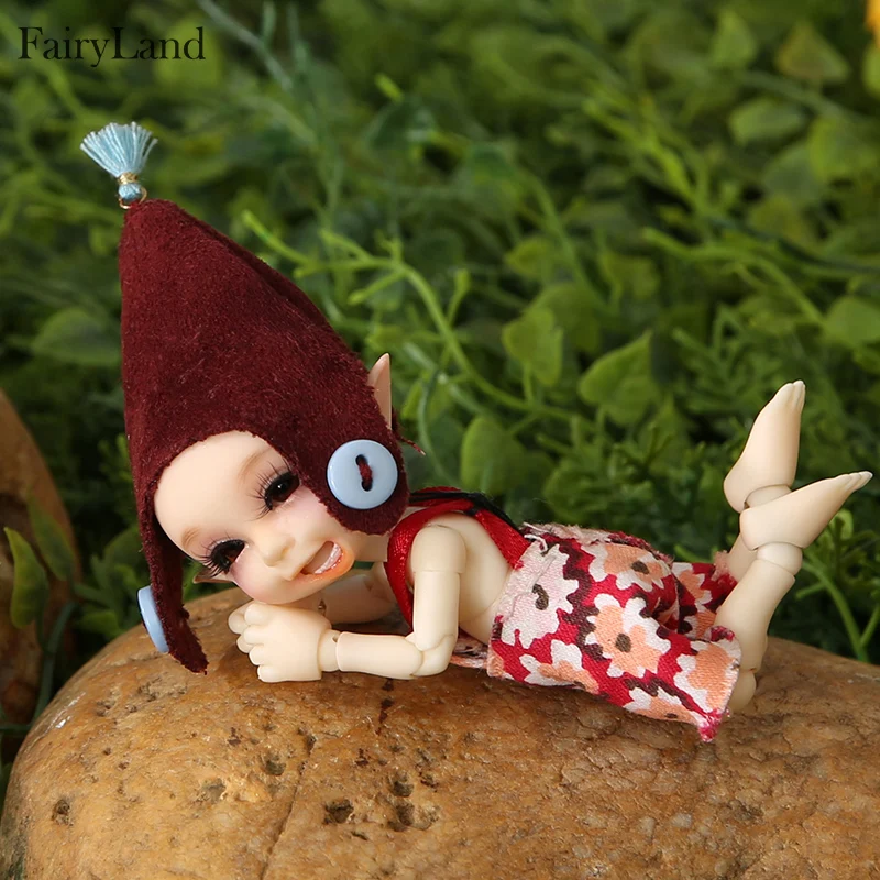 Fairyland Realpuki 1/13 Ara BJD куклы с длинными ушками улыбка забавная уникальная необычная