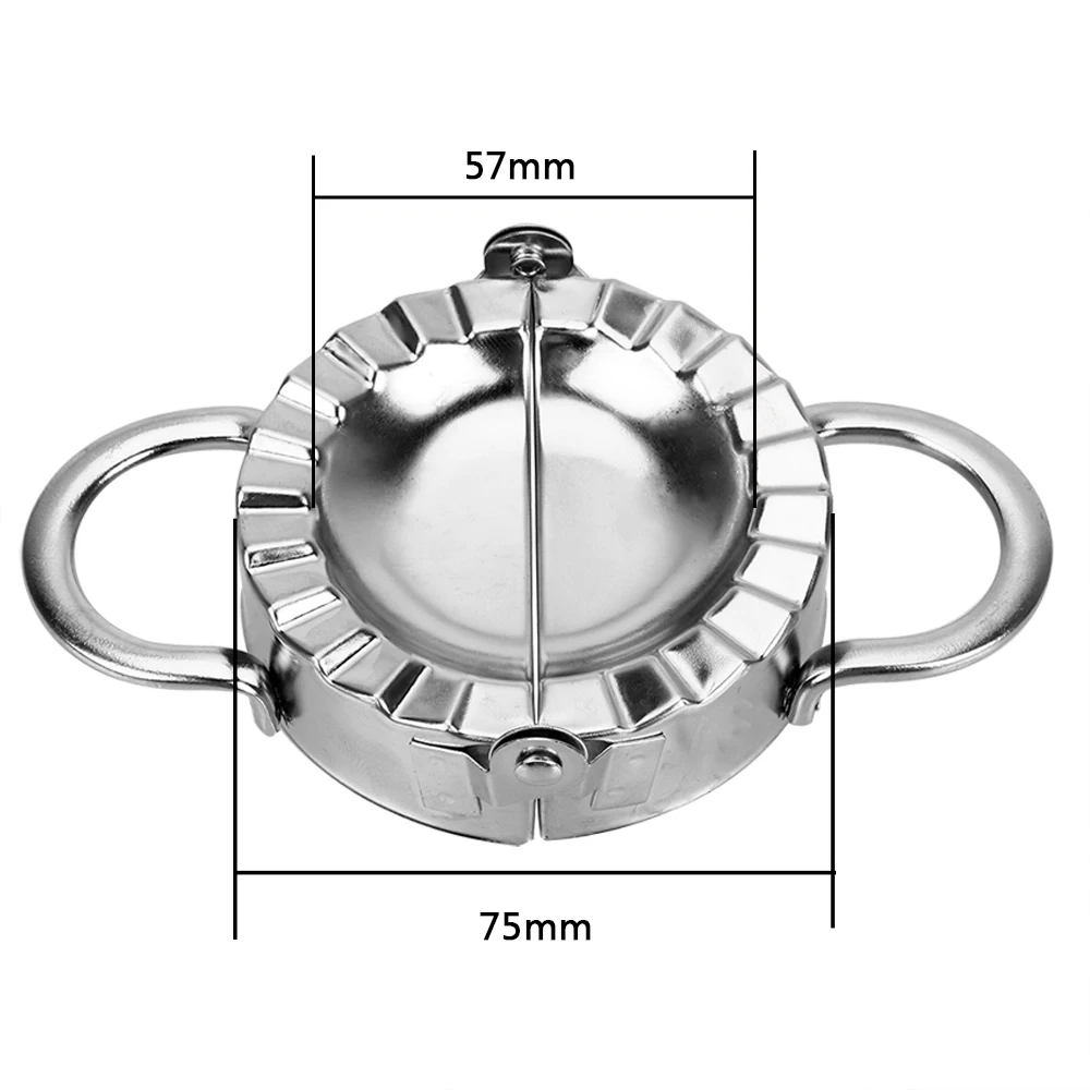Форма для пельменей гёдза Кондитерские инструменты обертка тесто резак Кондитерские инструменты форма для пельменей из нержавеющей стали