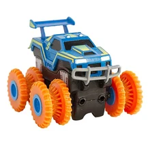 Набор Trix Truxs Monster Truck, как видно на ТВ-игрушка, трюковая машина, которая переворачивается, поднимается и молния, мощный 4 колесный диск, Рождественский подарок