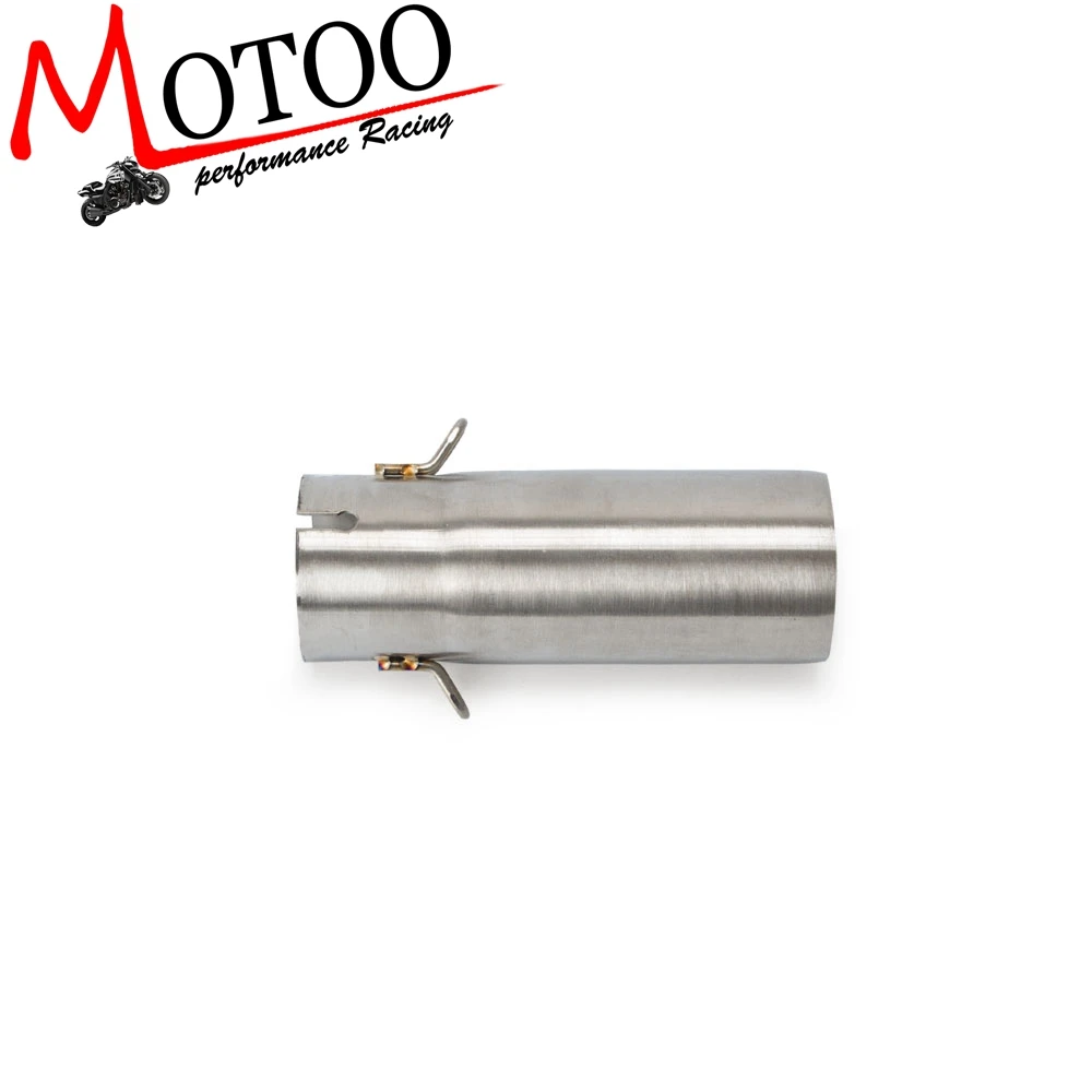 

Motorcycle Exhaust Middle Pipe Muffler link Pipe Middle Section Adapter Pipe For Yamaha YZF R6 2006-2019