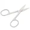 Stainless Steel Eyelashes Trimmer Scissors Professional Eyebrows Beard Eyelashes Scissors Lashes Beauty Makeup Tool 3 5