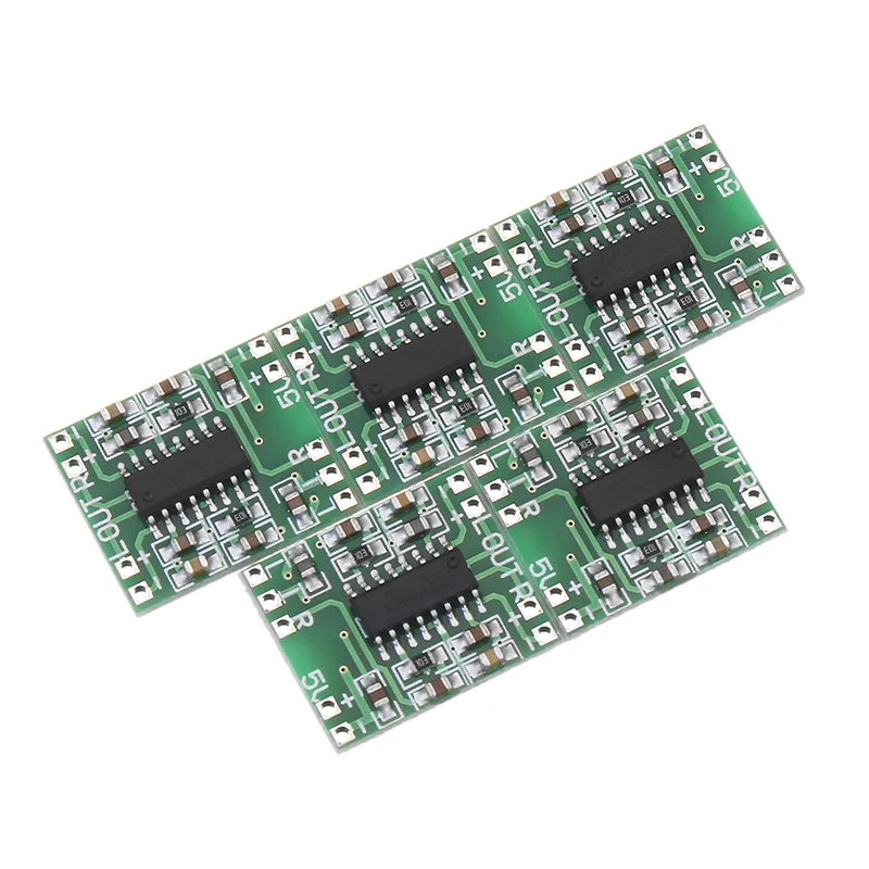 LEORY 5 шт./лот Миниатюрный цифровой усилитель доска 2x3 W PAM8403 USB операционный чип 2 5-5 V