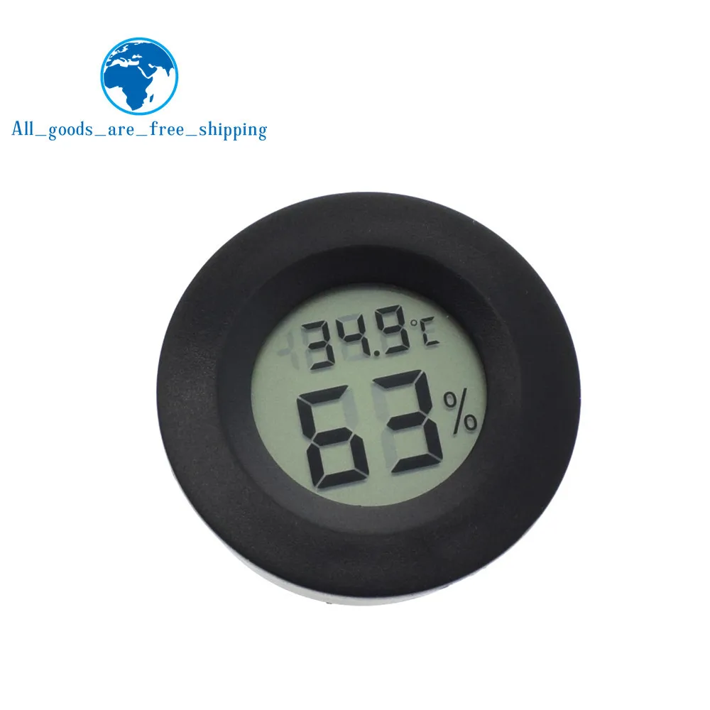 

TZT Mini LCD Digital Thermometer Hygrometer Fridge Freezer Temperature Sensor Humidity Meter Detector Indoor Gauge Instruments