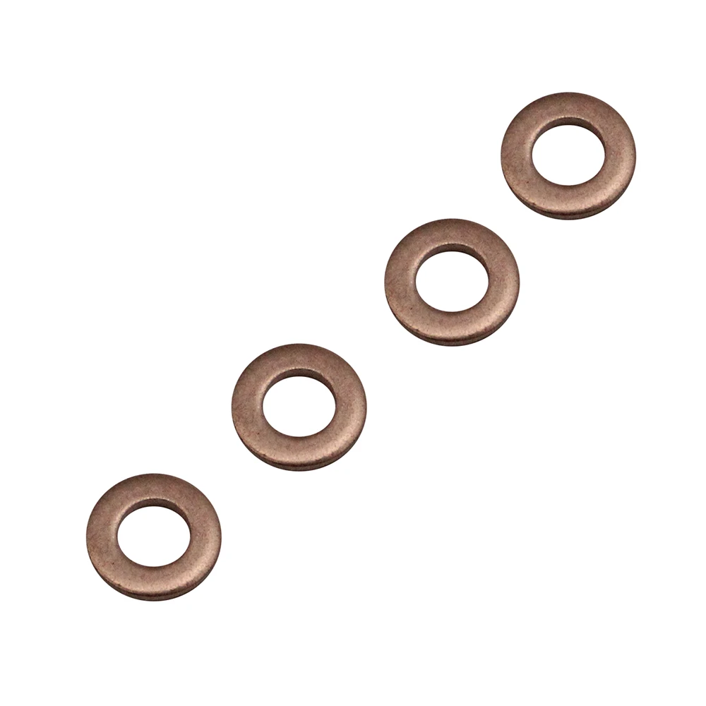 Автоаксессуары уплотнение топливной форсунки медная шайба 4 шт для Ford Transit MK7 2 3