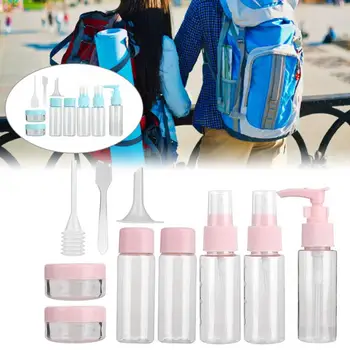 

Empty Cosmetic Containers 10pcs Clear Makeup Spray Bottle Lotion Empty Container Bottles Travel Set Kit Refillable Perfume