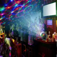 15 Colors Moving Snowflake Laser Projector Lamp LED Stage Light Christmas New Year Party Outdoor