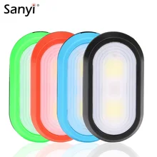 Sanyi светодиодный рабочий светильник, 3 режима, контрольная лампа, ручной фонарь, карманный Ночной светильник, для кемпинга, палатки, фонарь с зажимом, 2* AAA батареи