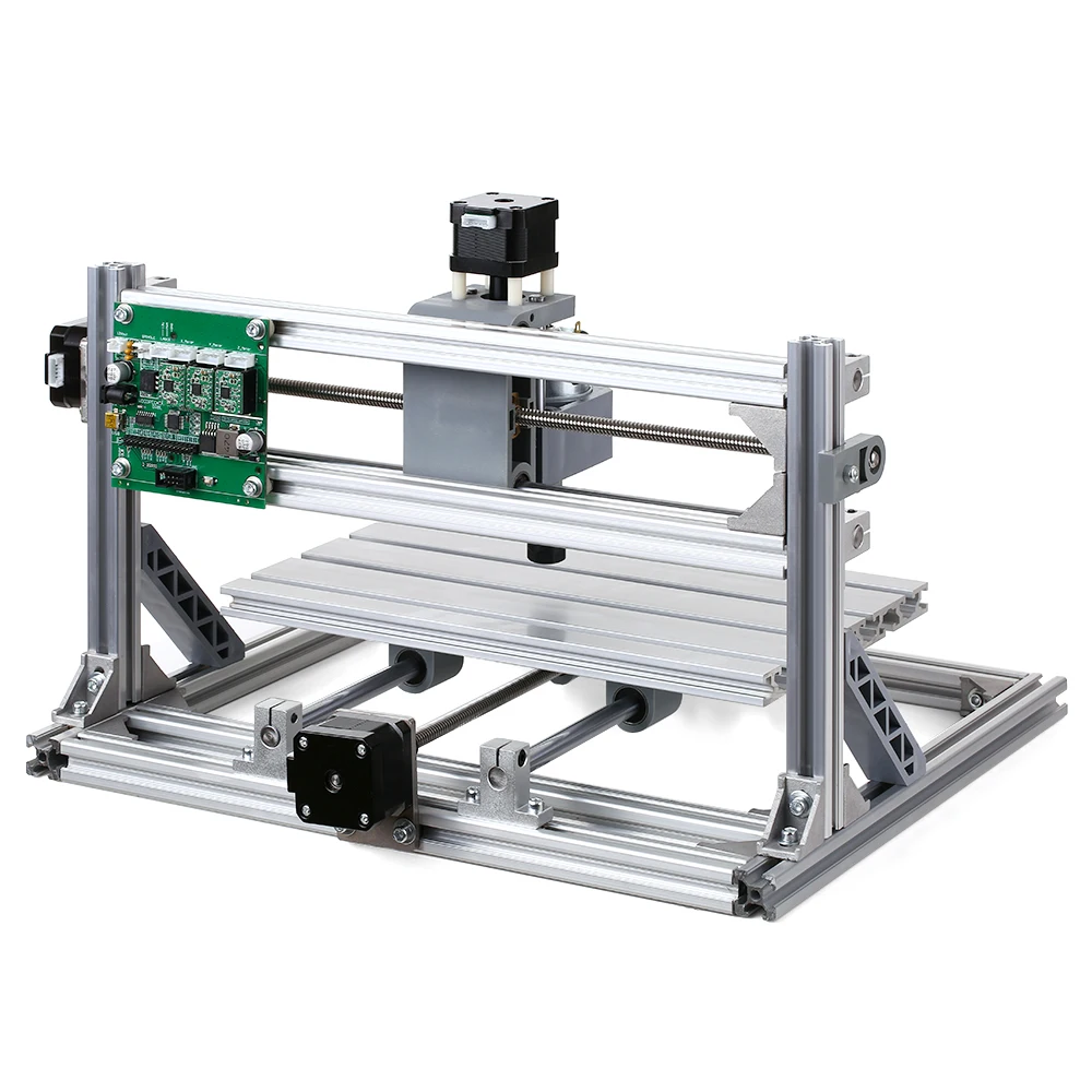 CNC3018 DIY комплект фрезерного станка с ЧПУ 2-в-1 мини лазерная гравировка машина GRBL Управление 3 оси резьба по дереву фрезерный гравировальный станок