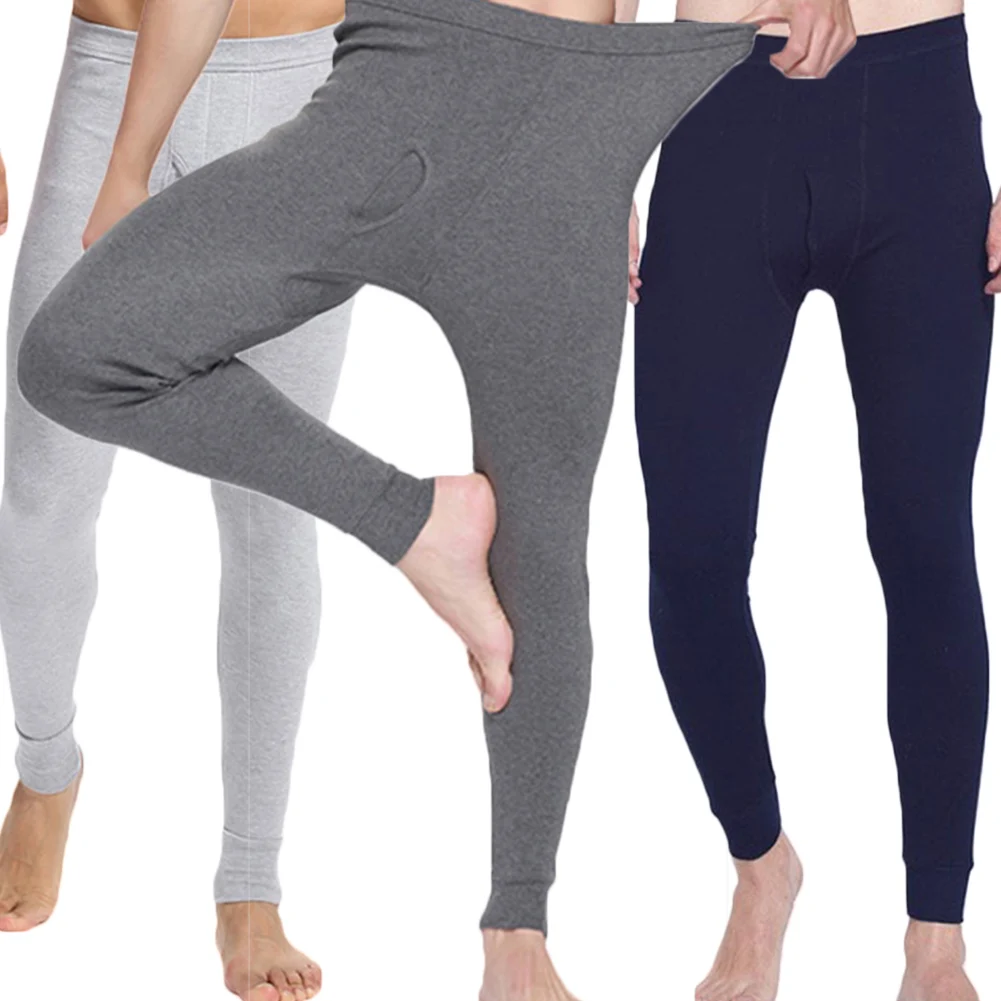 

Fashion Brand Men Long Johns Cotton Basic leggings Thermal Underwear Homme Cueca Trunks Gay Men Thermo Long Johns Underpants