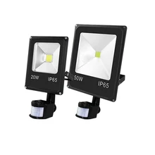 Светодиодный прожектор 10 Вт 20 Вт 30 Вт 50 Вт Pir датчик движения Наружное освещение отражатель пятно IP65 прожекторы садовые настенные лампы
