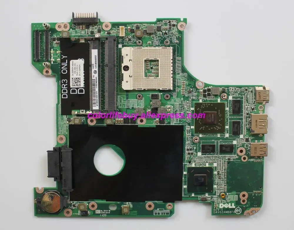

Genuine 0FR3M 00FR3M CN-00FR3M DAV02AMB8F0 HM67 DDR3 Laptop Motherboard Mainboard for Dell Inspiron 14R N4110 Notebook PC